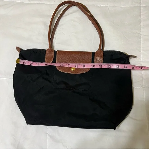 Longchamp Le Pliage Original Black Medium Tote Bag - Picture 14 of 15